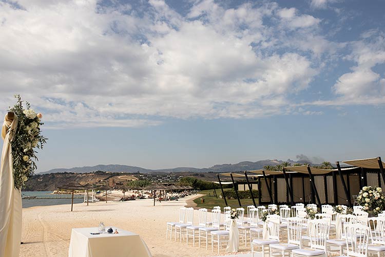 Ceremony on the Beach at Verdura Resort Rocco Forte