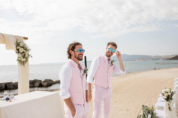 Ceremony on the Beach at Verdura Resort Rocco Forte