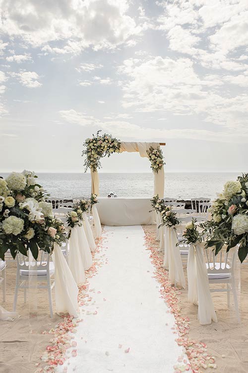 Ceremony on the Beach at Verdura Resort Rocco Forte