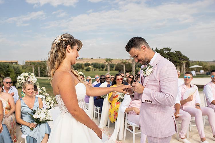 An Italian Seaside Wedding in Sicily with Fairy Tale Celebration