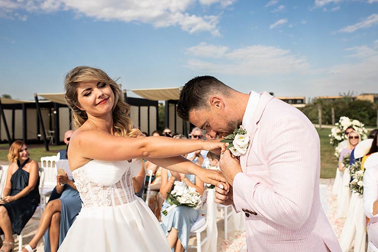 An Italian Seaside Wedding in Sicily with Fairy Tale Celebration