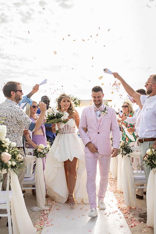 Ceremony on the Beach at Verdura Resort Rocco Forte