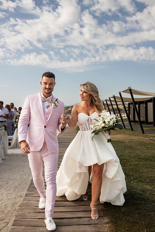 Ceremony on the Beach at Verdura Resort Rocco Forte