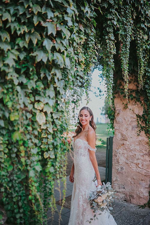 Wedding at the Principessa di Piemonte Gardens