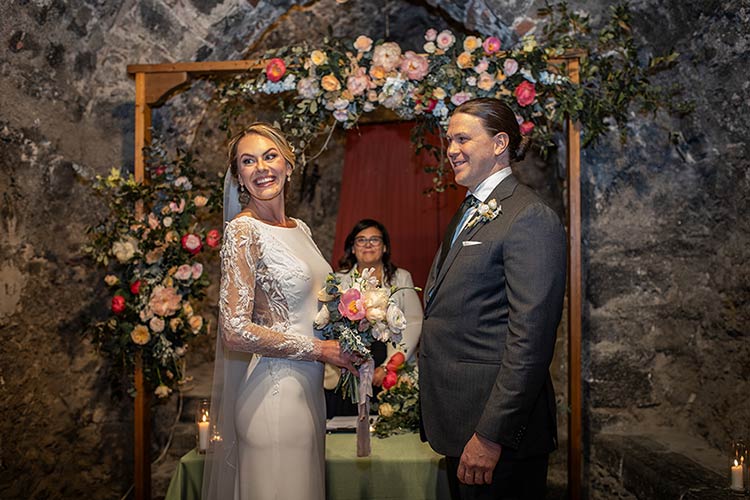 Civil Ceremony at Norman Castle in Aci Castello