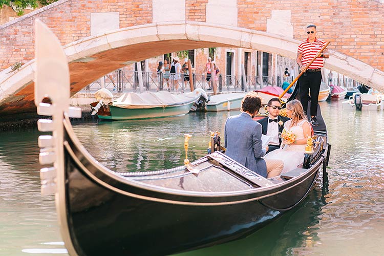 Venice Romantic Wedding Destination