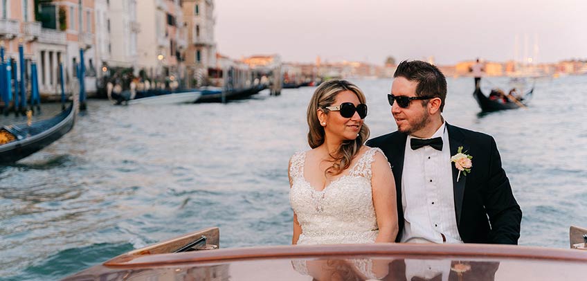 Venice Romantic Wedding Destination