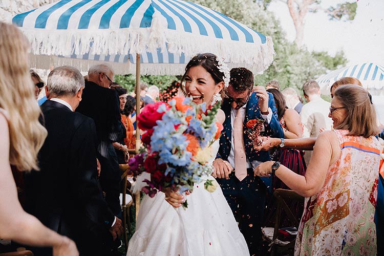 ceremony in the charming coastal town of Bogliasco