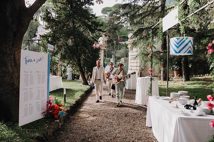 Music and Merriment in a Ligurian Garden