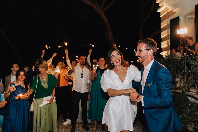 romantic destination wedding in Liguria