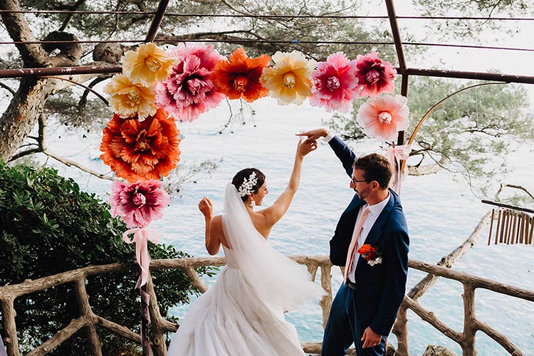 Enchanting Destination Wedding in Italian Riviera