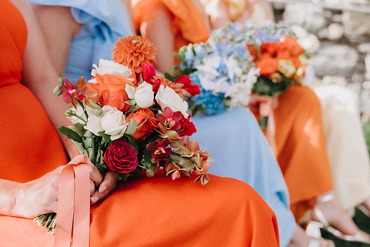 ceremony in the charming coastal town of Bogliasco